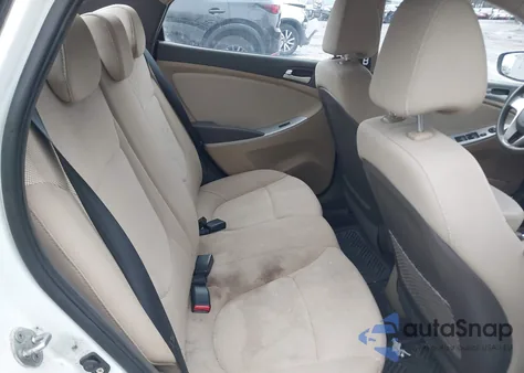 2012 Hyundai Accent Gls from USA, damaged, VIN KMHCT4AE2CU113494
